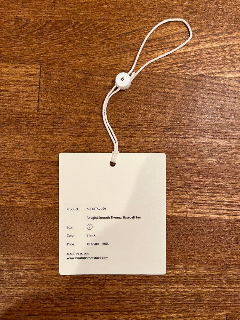 【極美品】blurhms rootstock サーマルベースボールTシャツ 2