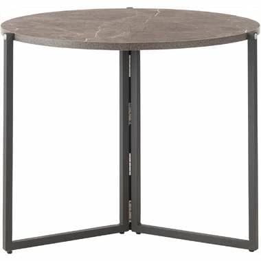 【メーカー直送】東谷 GDT-11MBフォールディングラウンドテーブル ブラウン