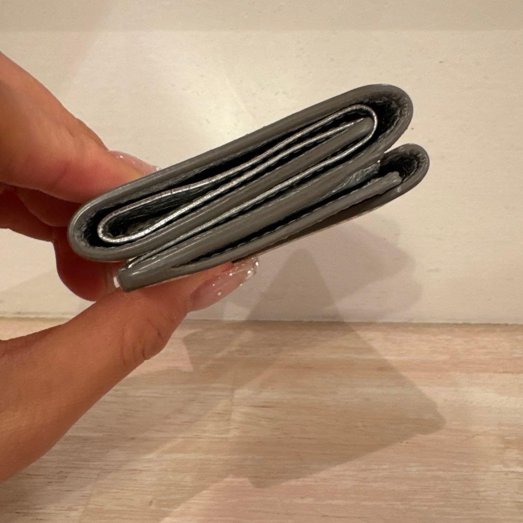 BALENCIAGA シルバー 三つ折り財布