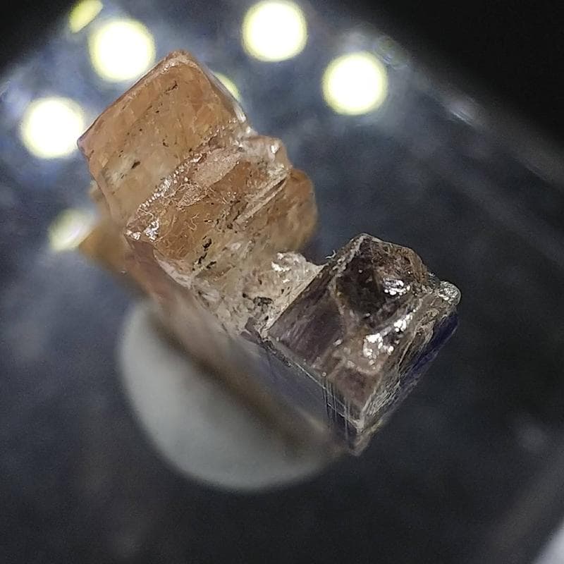 524 非加熱 ファンシーカラー バイカラー タンザナイト ゾイサイト