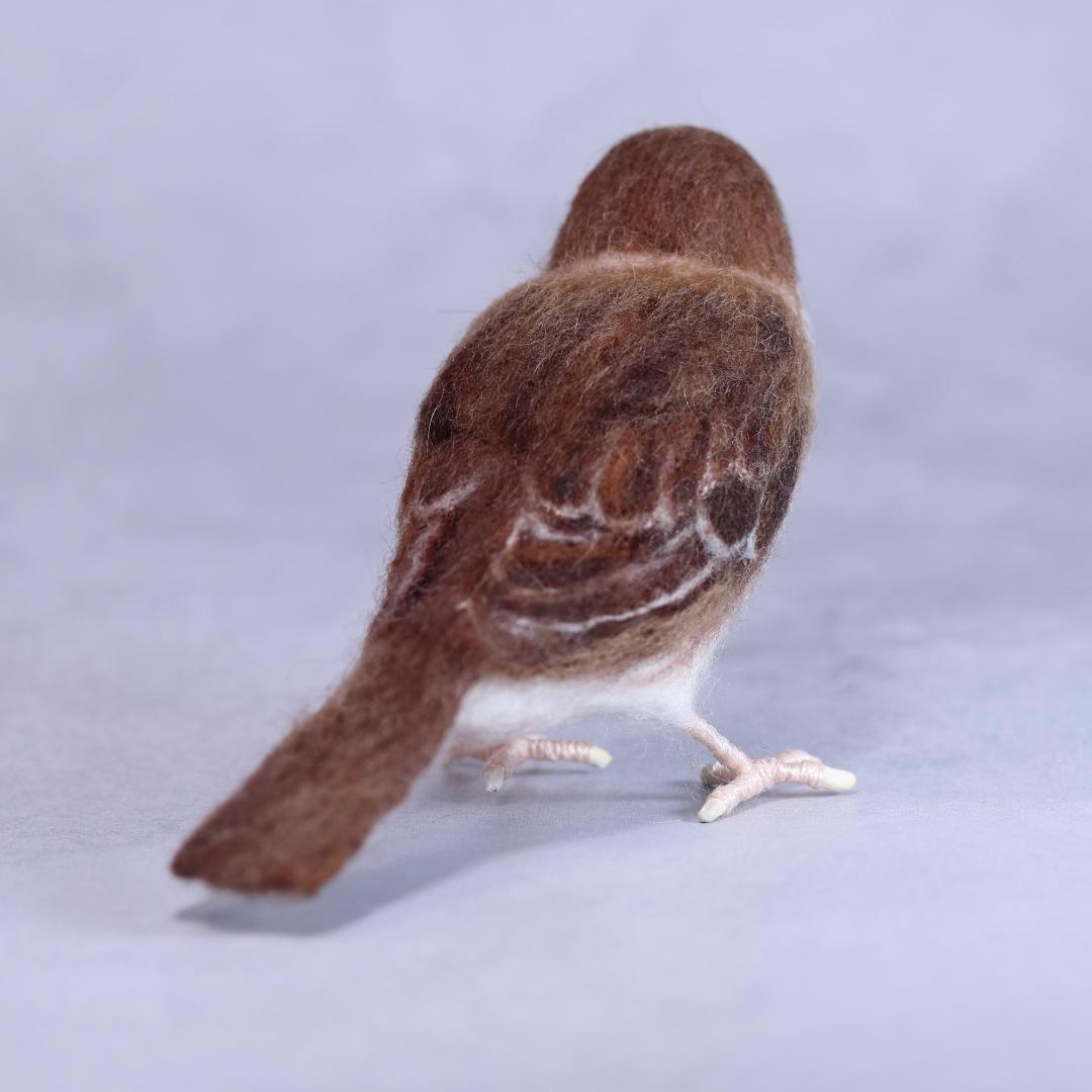 羊毛フェルト yuriさま　スズメ2羽　ハンドメイド　オーダー