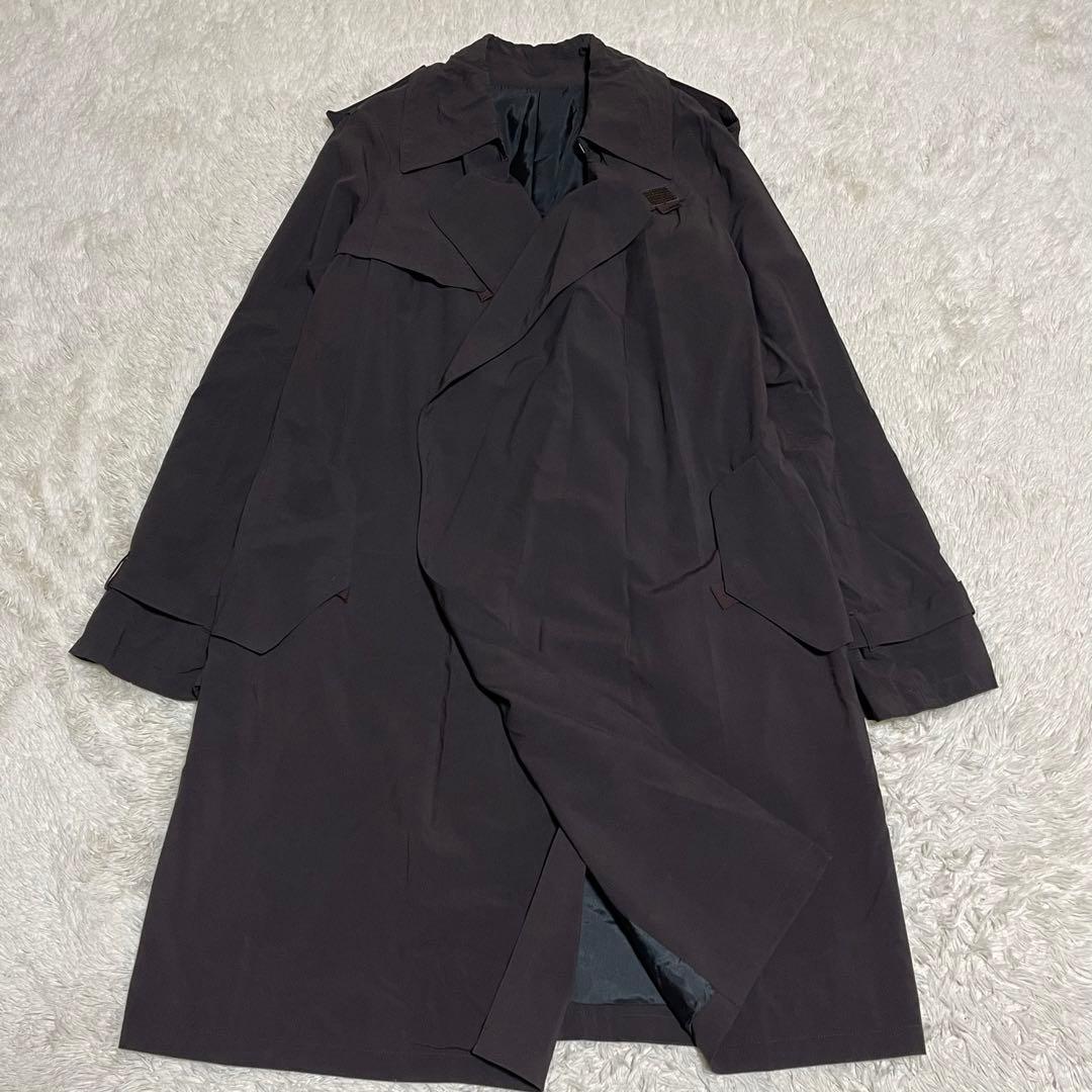 ジャンポールゴルチェオム オンワード樫山 ロングトレンチコート ブラウン 48