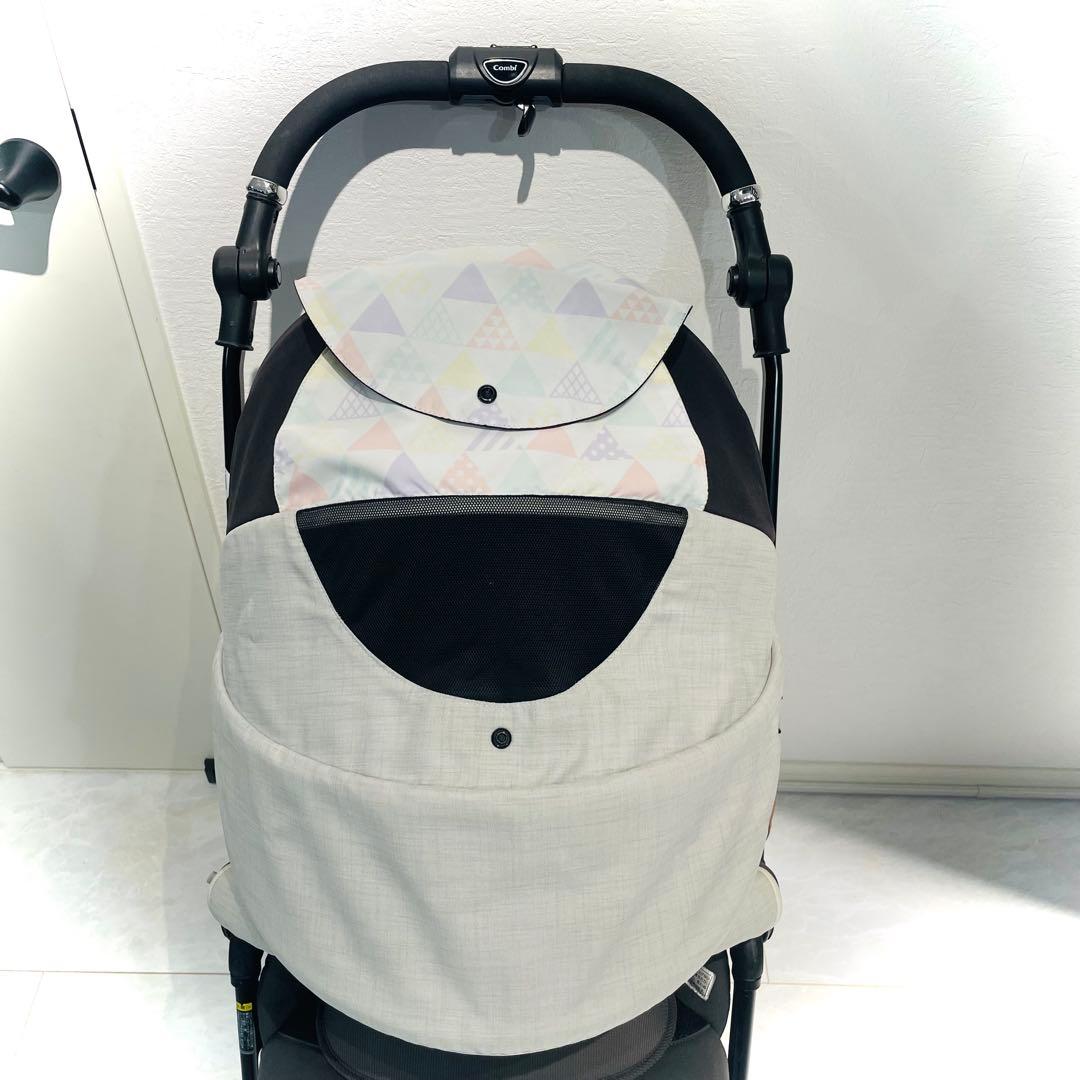 【超美品】コンビ ベビーカー スゴカルa 4キャス コンパクトダイヤモンドグレー