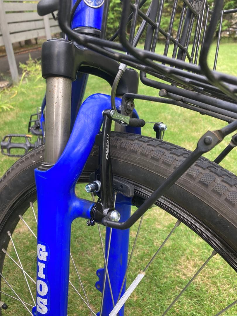 関西　gios genova 24 ジオス　ブルー　クロスバイク　MTB 自転車