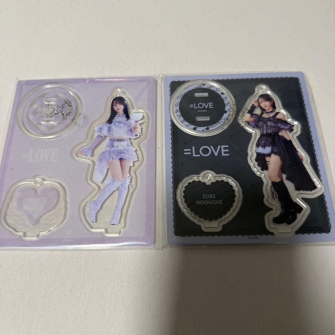 い*く様 =LOVE 野口衣織　アクリルスタンド 2種セット　アリーナツアー、7