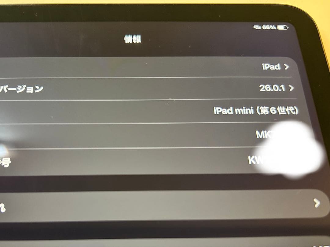iPad mini Wi-Fi モデル 64GB スペースグレイ 第6世代