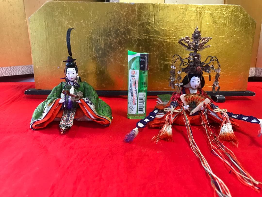 《特注品　珍品　希少》大正時代のお雛様 極小芥子雛15人揃 ひな祭り 雛人形