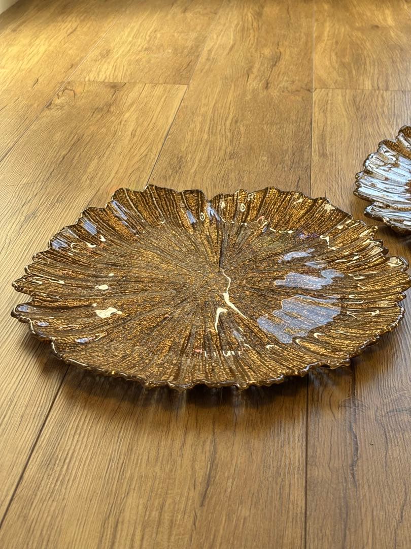 メゾンドゥファミーユ 大皿 2枚 メインディッシュ チャージャープレート 希少