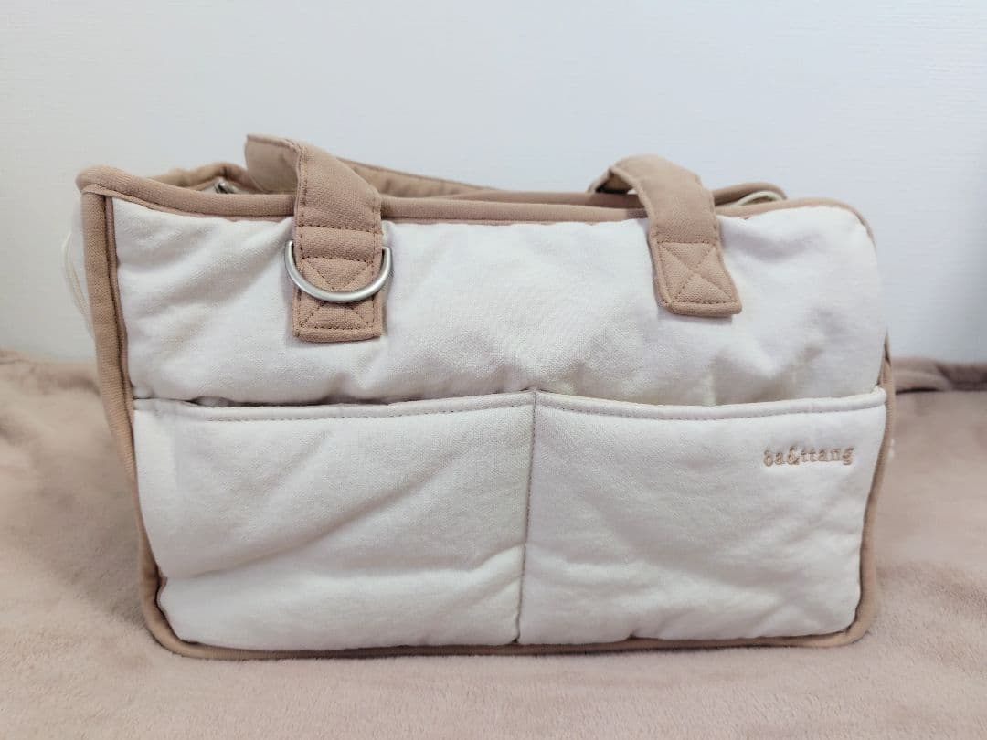 本日価格　ba&ttang バエンタン ライン ソフト キャリーバッグ S