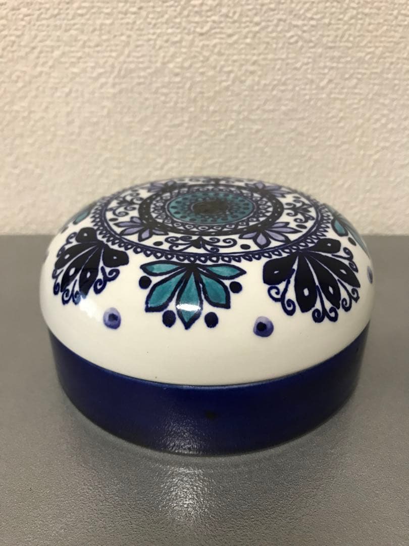 ARABIA/アラビアAHOLA/アホラVenus/パフケース　ビンテージ