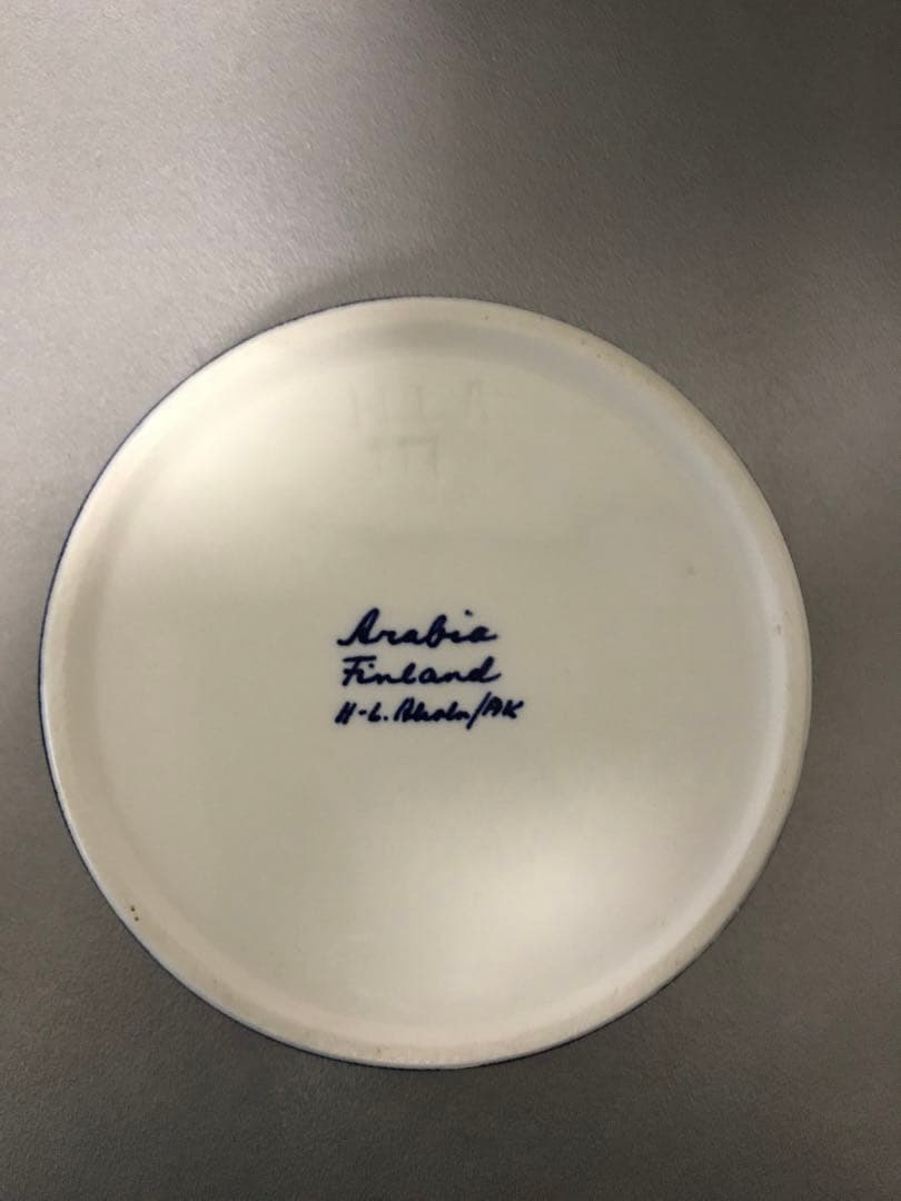 ARABIA/アラビアAHOLA/アホラVenus/パフケース　ビンテージ