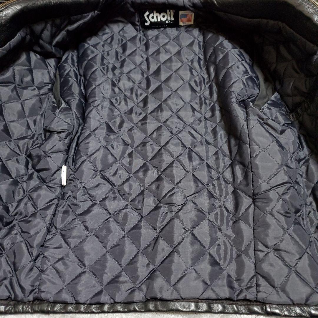 すけさん専用【希少超特価】usa製Schott トラッカージャケット36