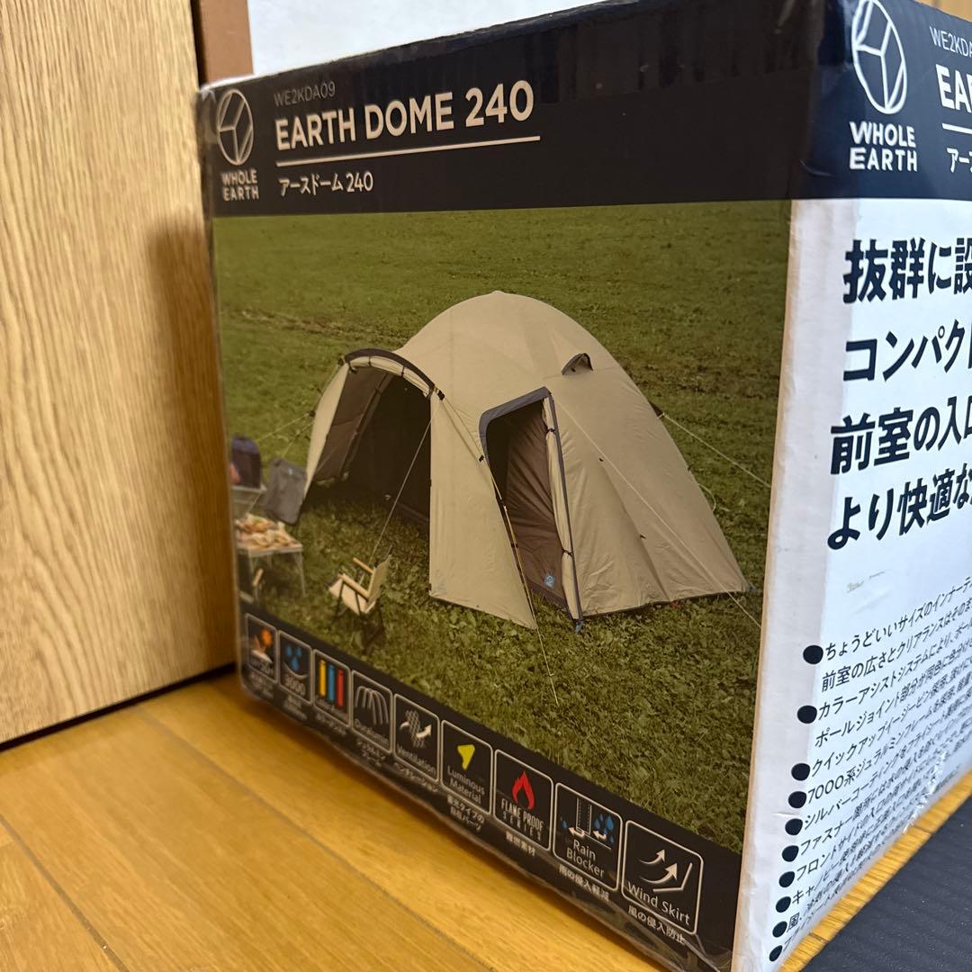 テント・タープ WHOLE EARTH EARTH DOME 240