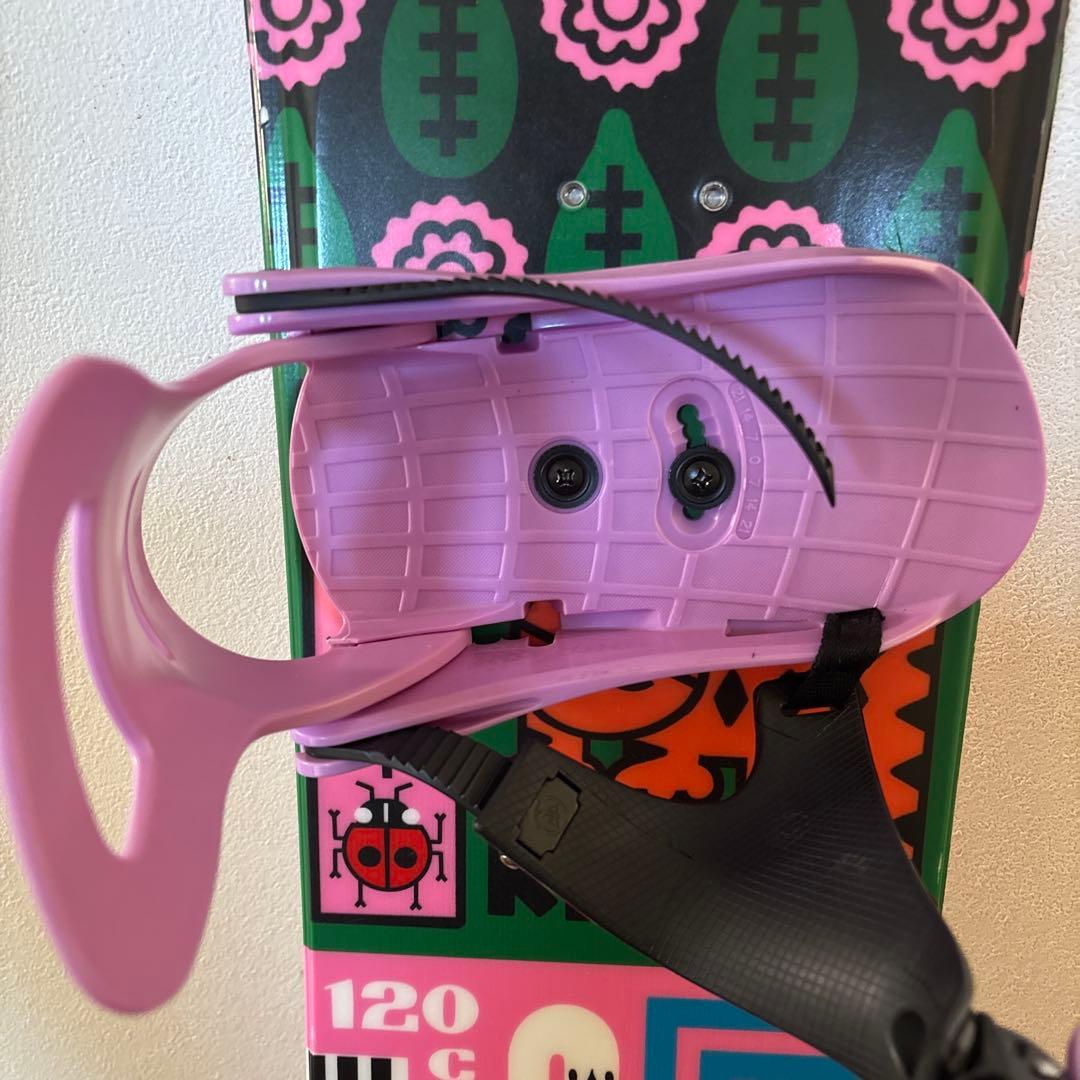 くーたん☺︎ 　K2 キッズ　スノーボード　2点セット 120cm