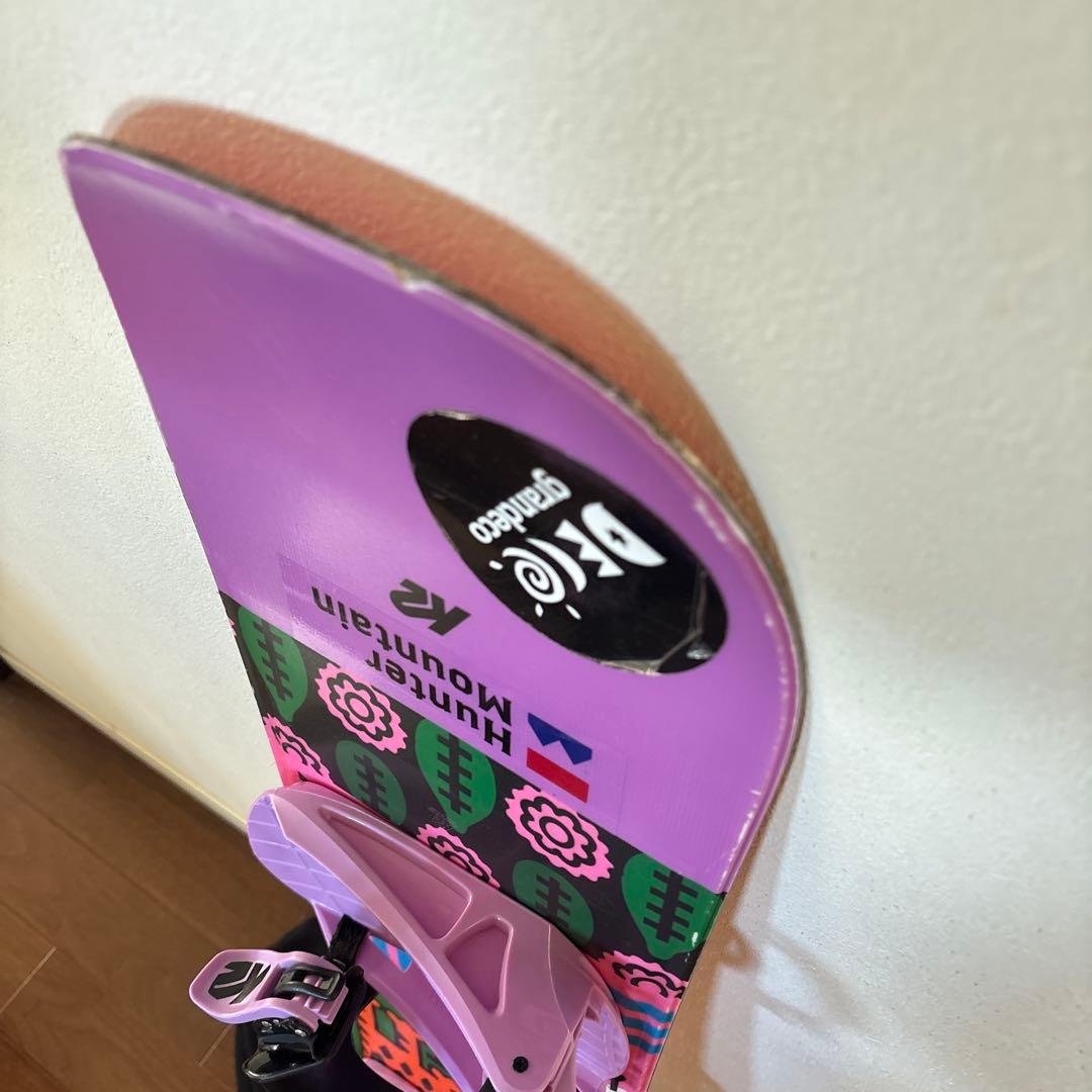 くーたん☺︎ 　K2 キッズ　スノーボード　2点セット 120cm