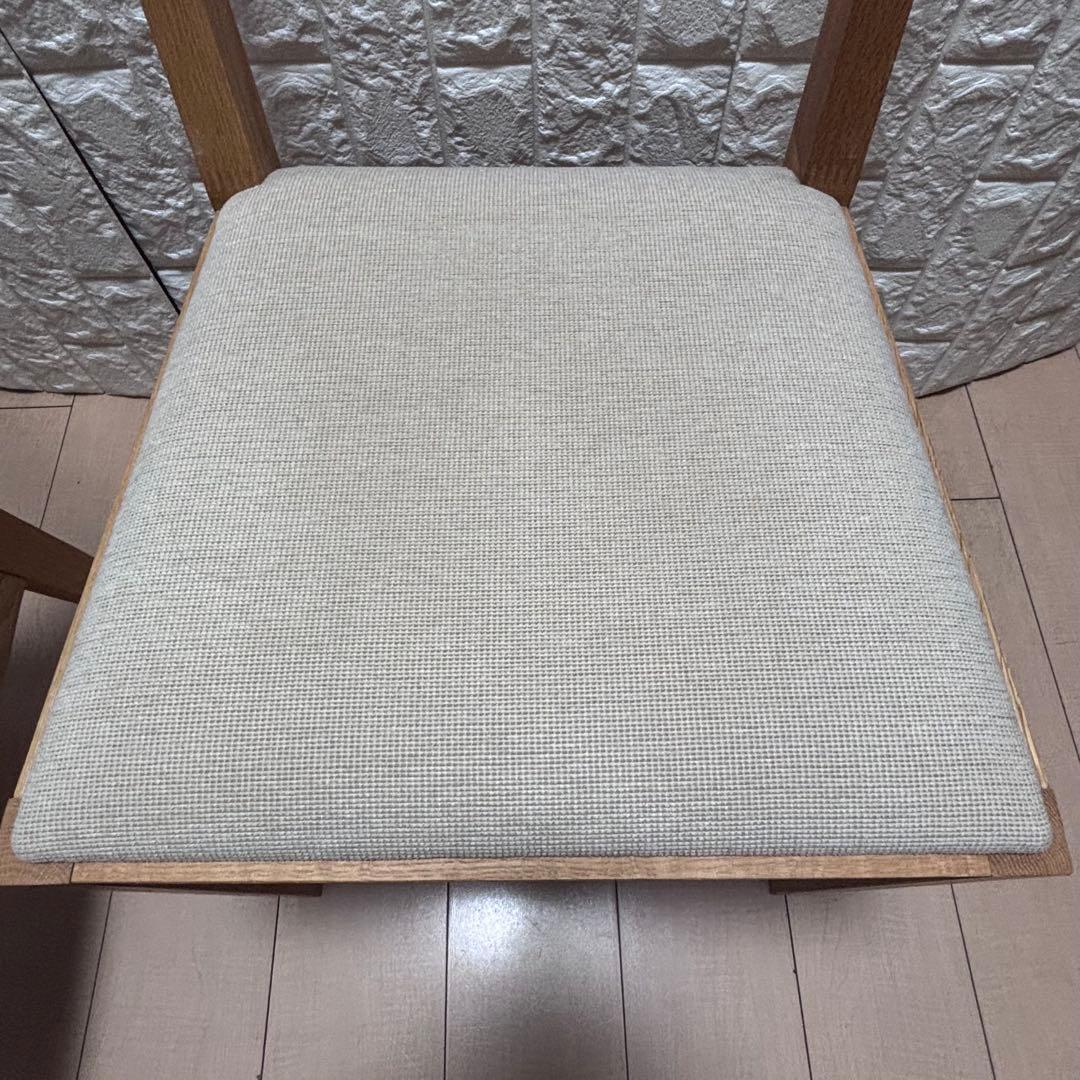 ミント様　美品　藤栄　タッグアームチェア　2脚セット　ダイニングチェア　天然木