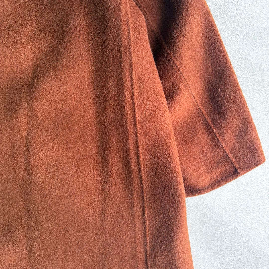 アダムエロペ　nishikawa　super120　チェスターコート　ウール