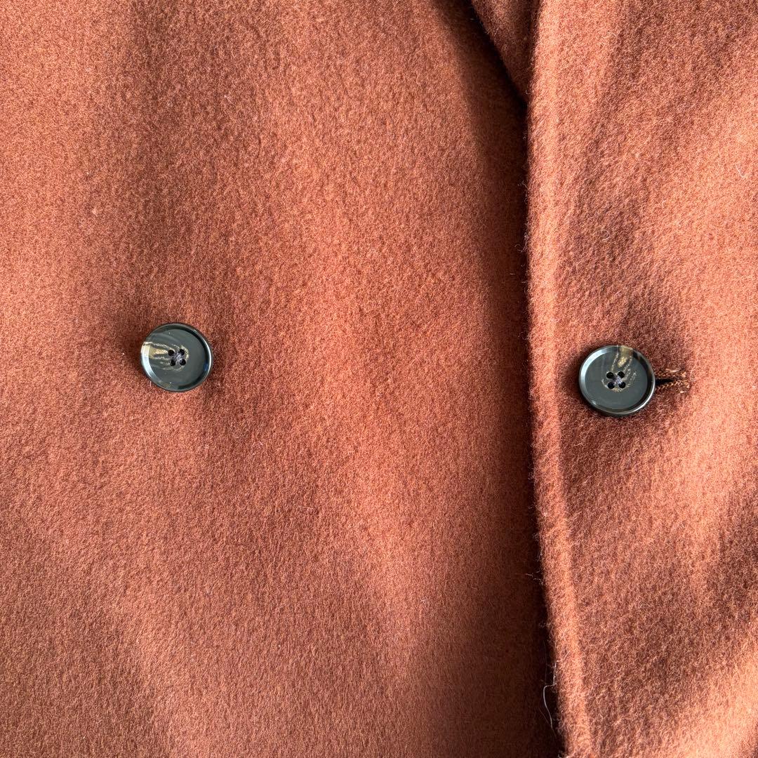 アダムエロペ　nishikawa　super120　チェスターコート　ウール