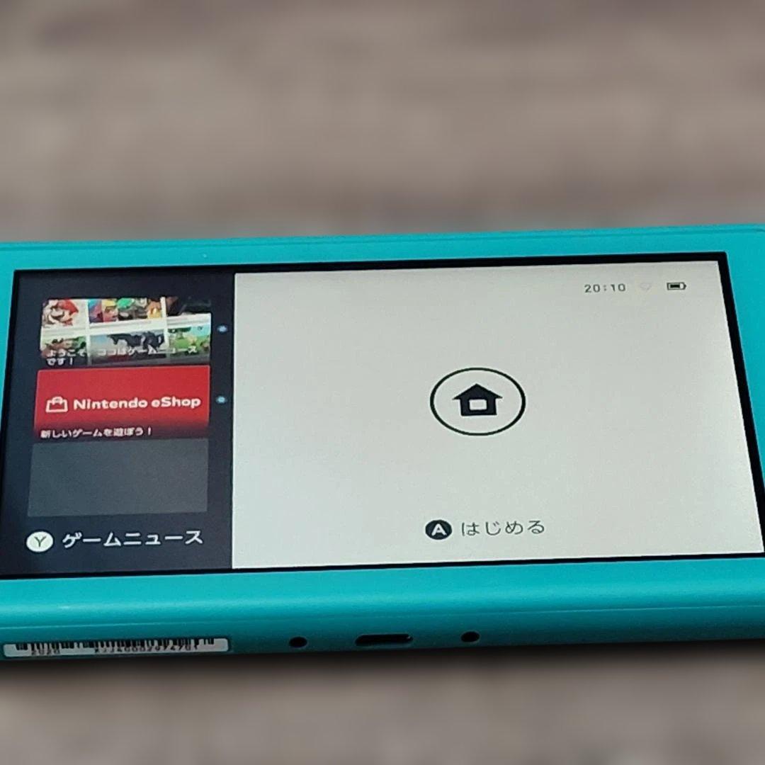 【本体】 Nintendo Switch Lite ターコイズ どうぶつの森付き