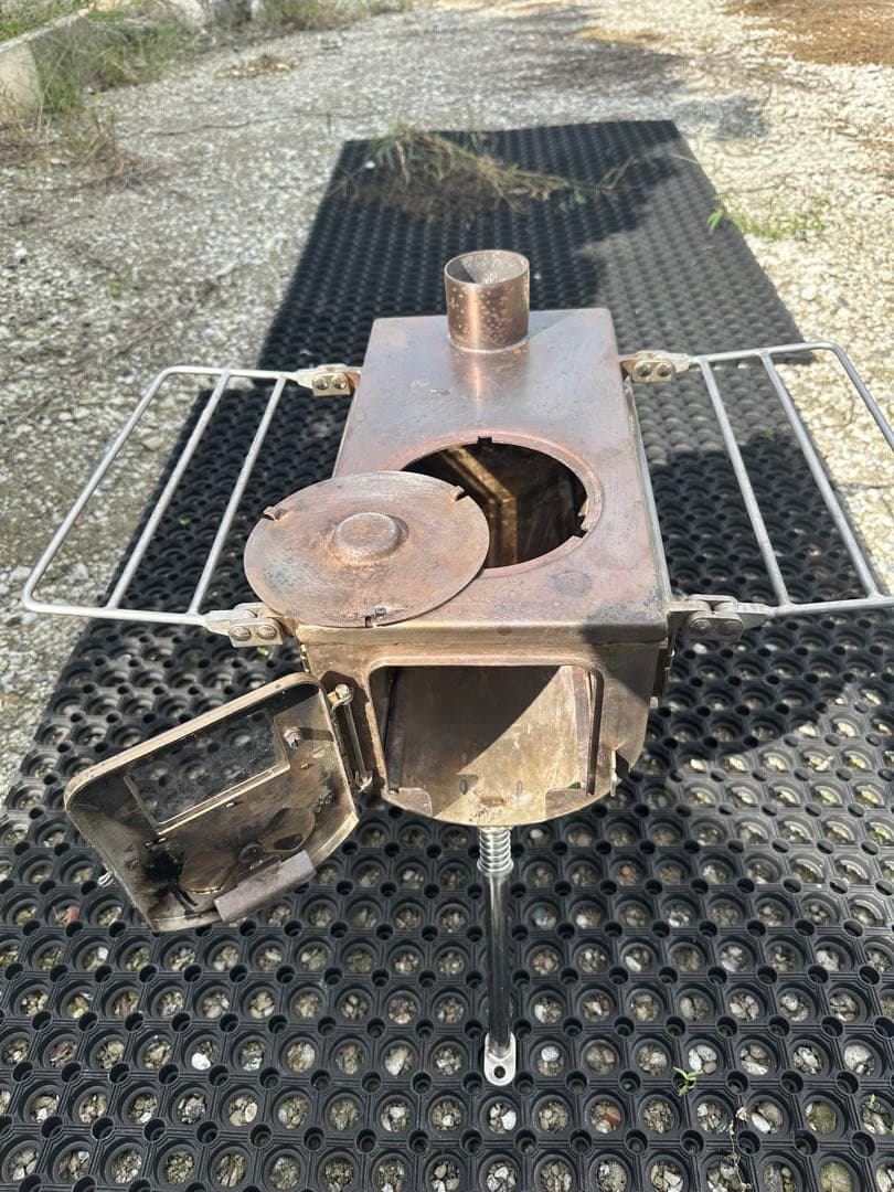 テンマクデザイン　ウッドストーブ サイドビューM（ 煙突63mm）