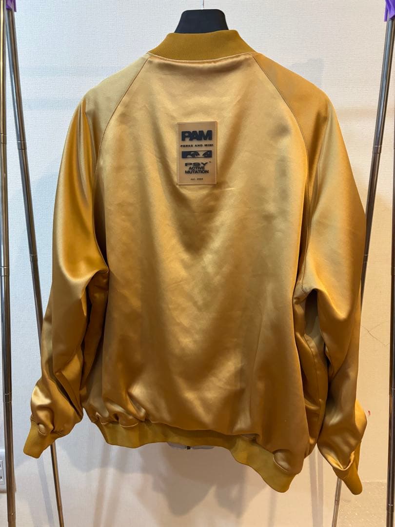 PAM スカジャン シルバー ブラック