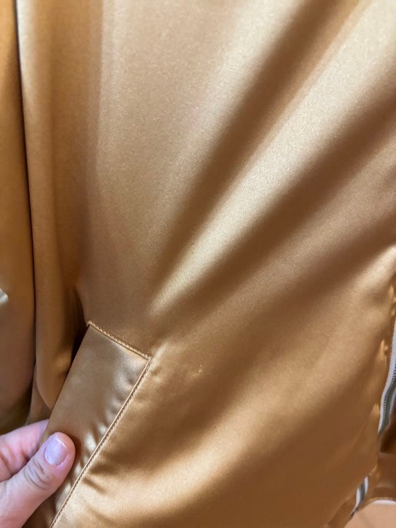 PAM スカジャン シルバー ブラック