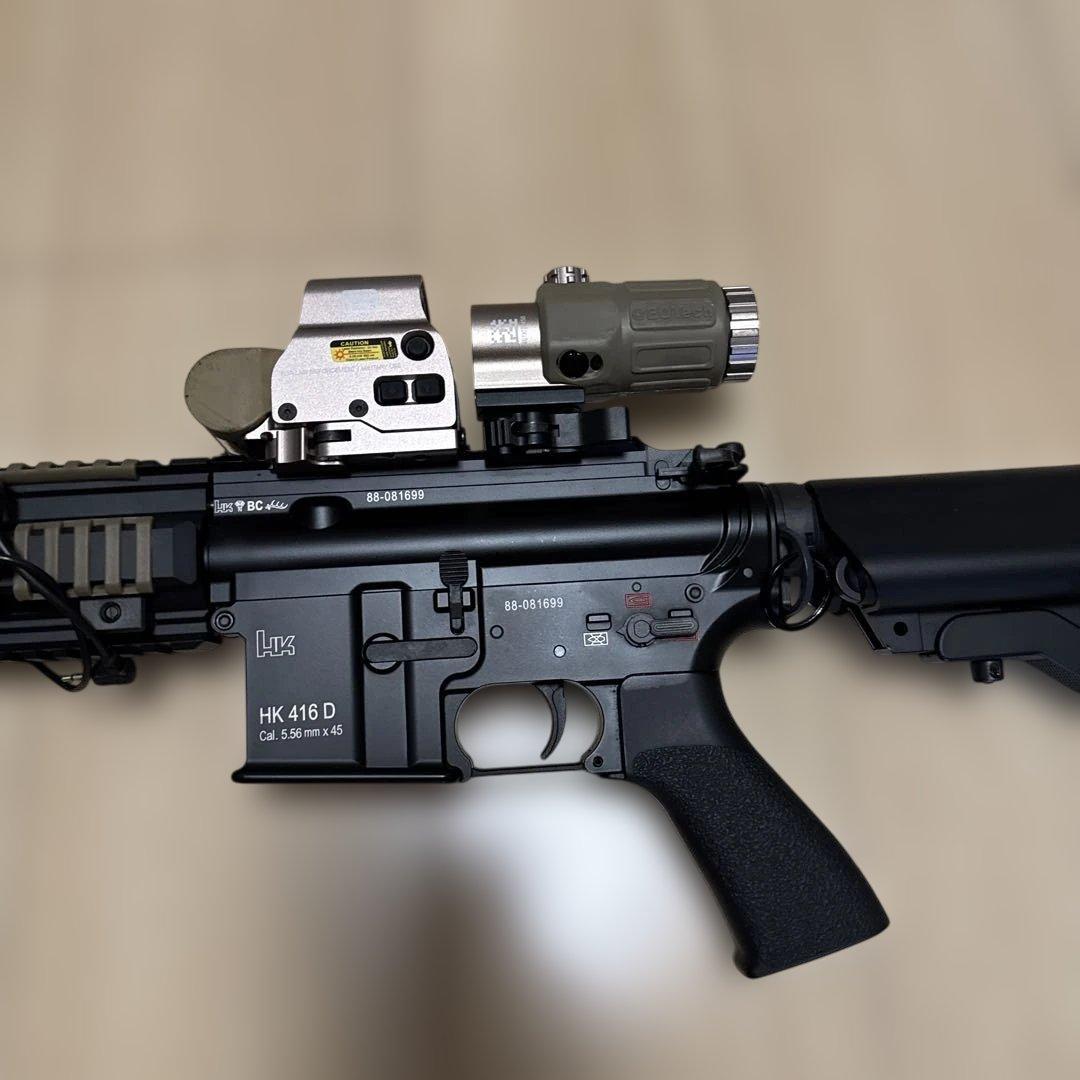 電動ガン　HK416D リポ化