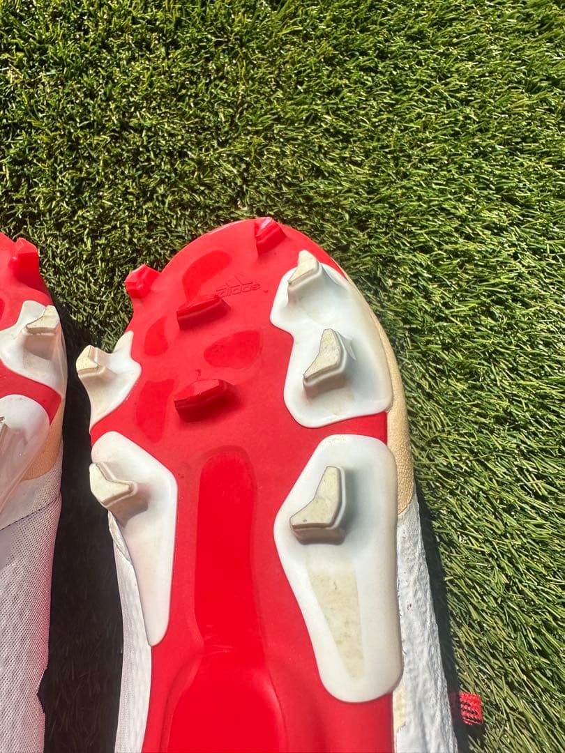 アディダス メッシ 16.2-ジャパン HG(レッド×ホワイト)