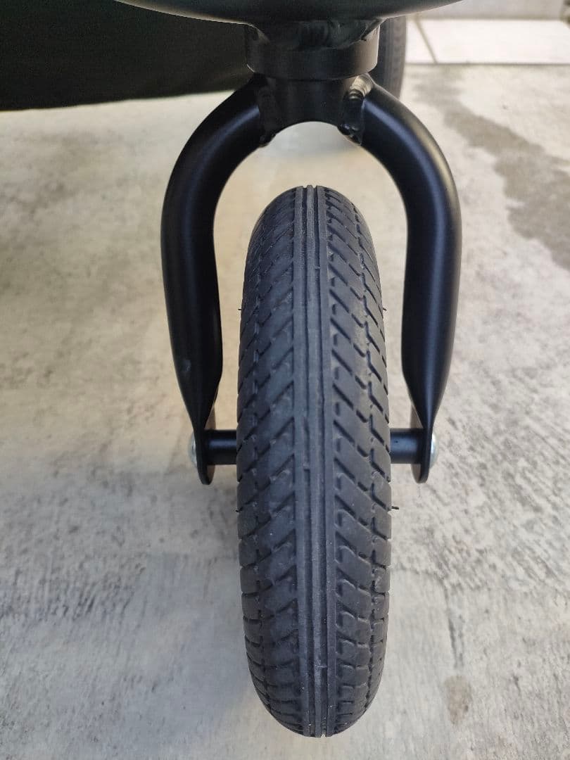 ダブルベビーカー グレー 2人乗り