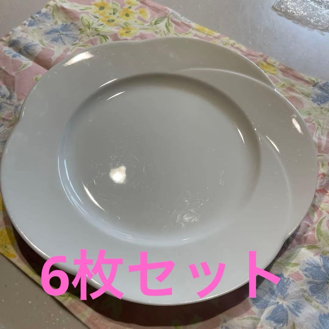 リチャードジノリ　ホワイトプレート　6枚