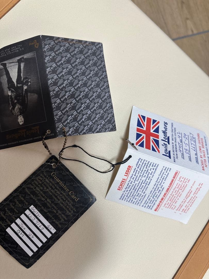 極美品★ルイスレザー★ギャランティ付★441TH★サイクロン★ホースハイド★