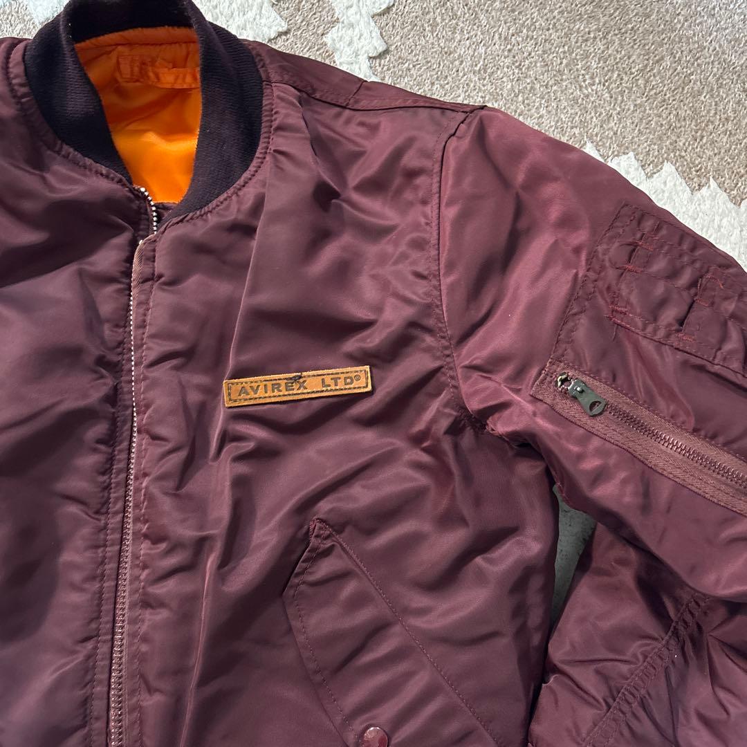 AVIREX MA-1 アメリカ製　中古品