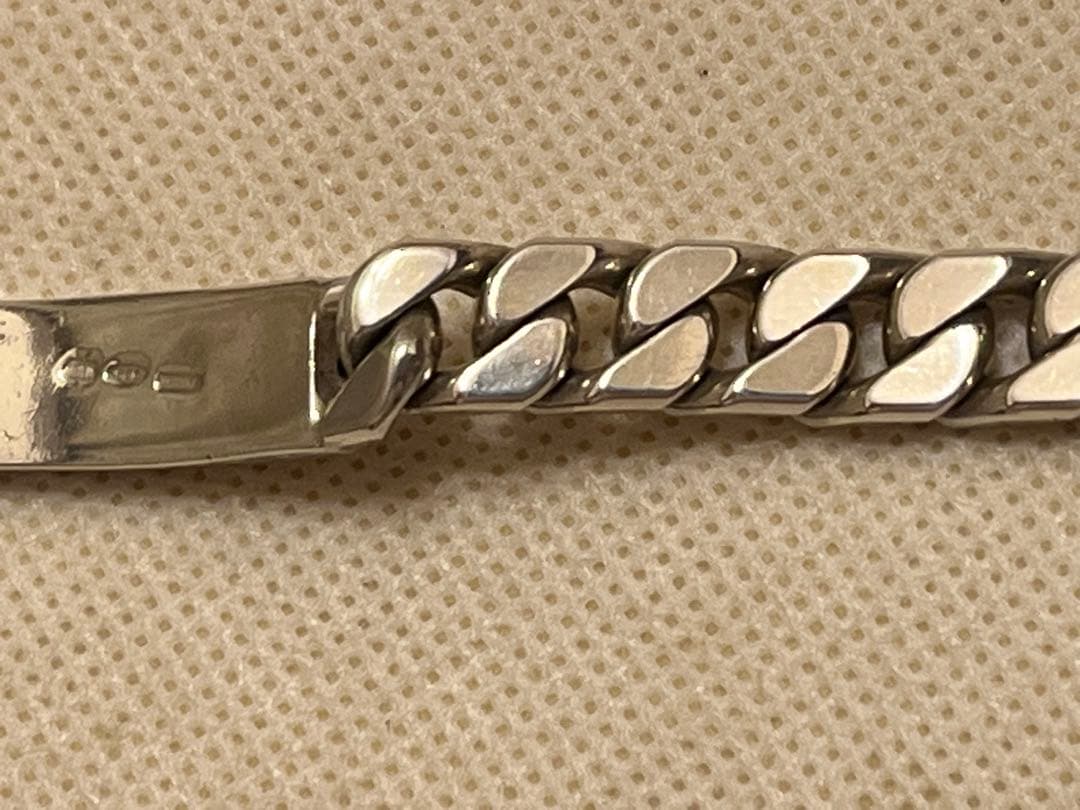 UNO-A-ERRE ウノアエレ 925 メンズ ブレスレット　約19cm