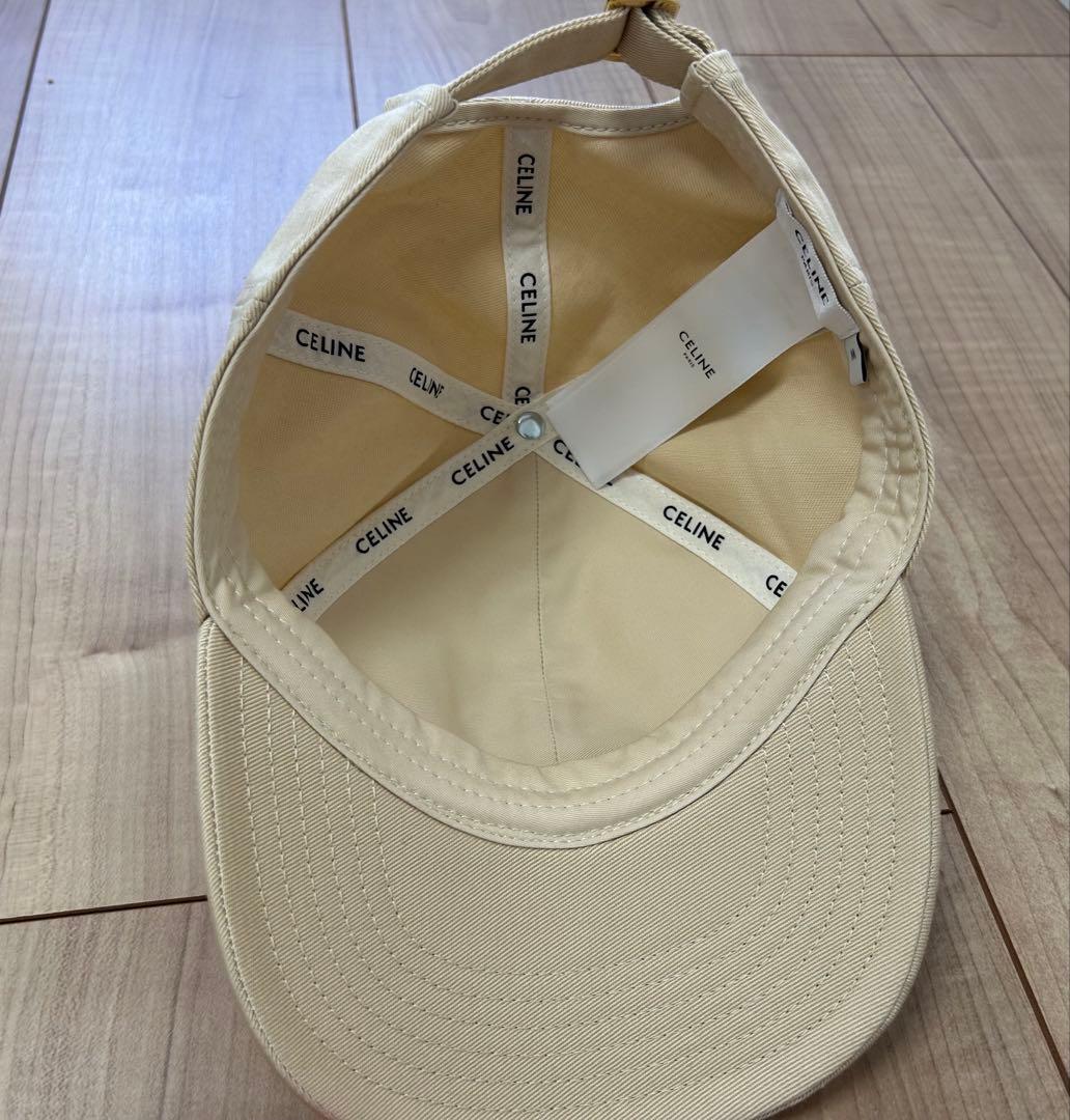 ※週末限定値下げ【正規品】セリーヌ ベースボールキャップ マカダミア【美品】