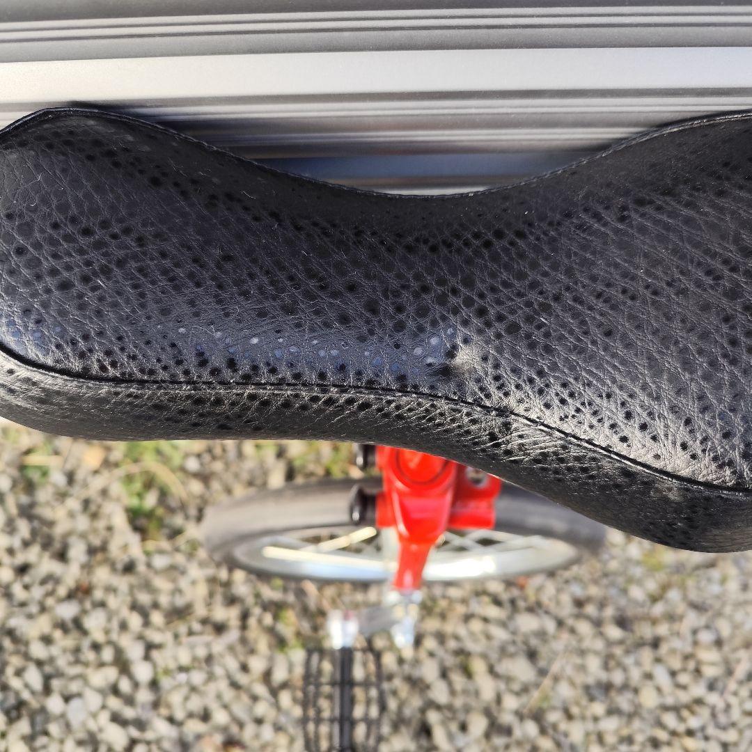 レア 珍品 補助輪付き １輪車 いちりんしゃ 赤