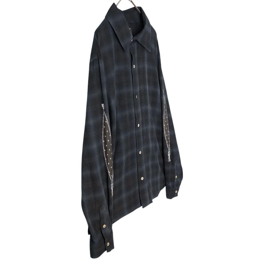 ☆ glamb × JoJo ブチャラティ アリーベデルチ オンブレ シャツ ☆