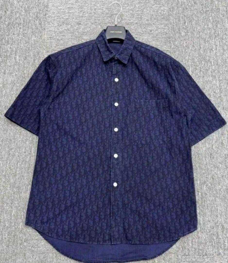 Dior ディオール オブリーク柄 シャツ タグ無し