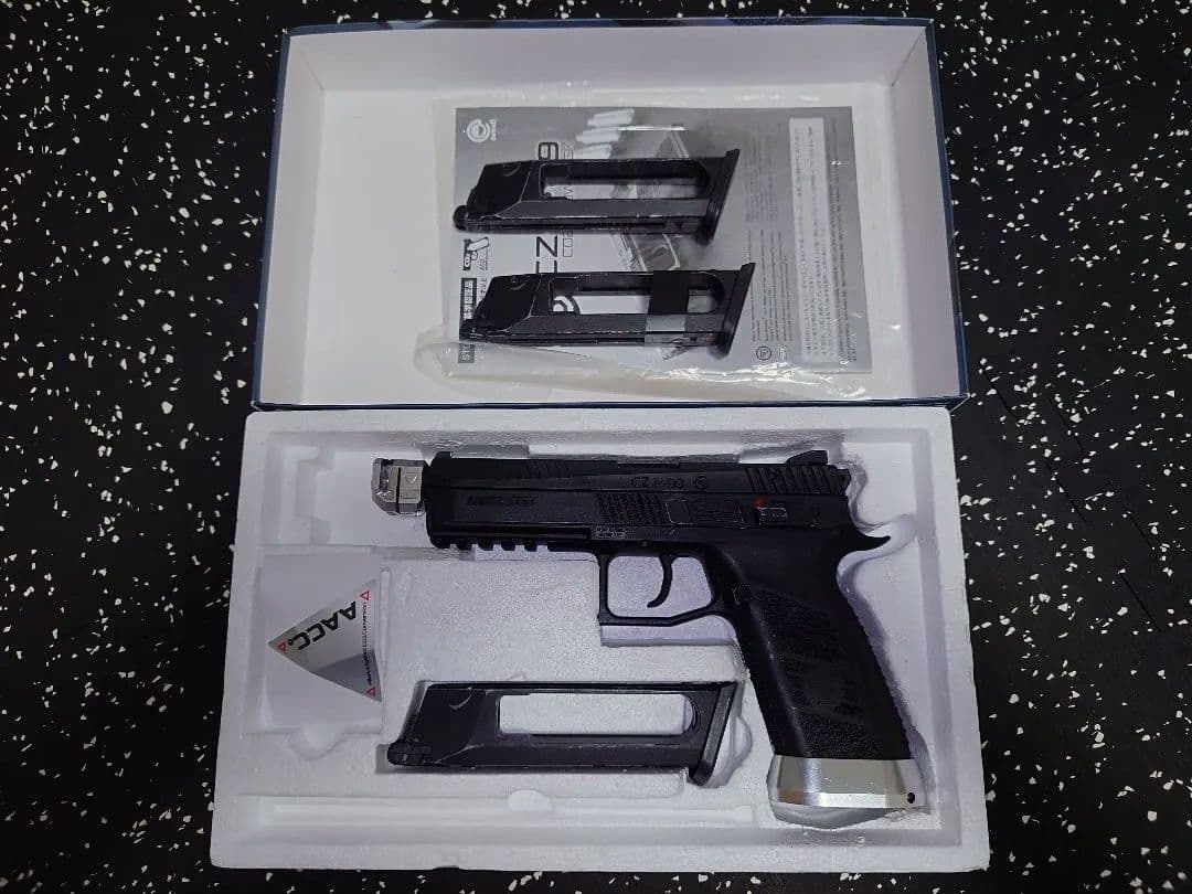CZ P-09 ガスガン マガジン3本付き