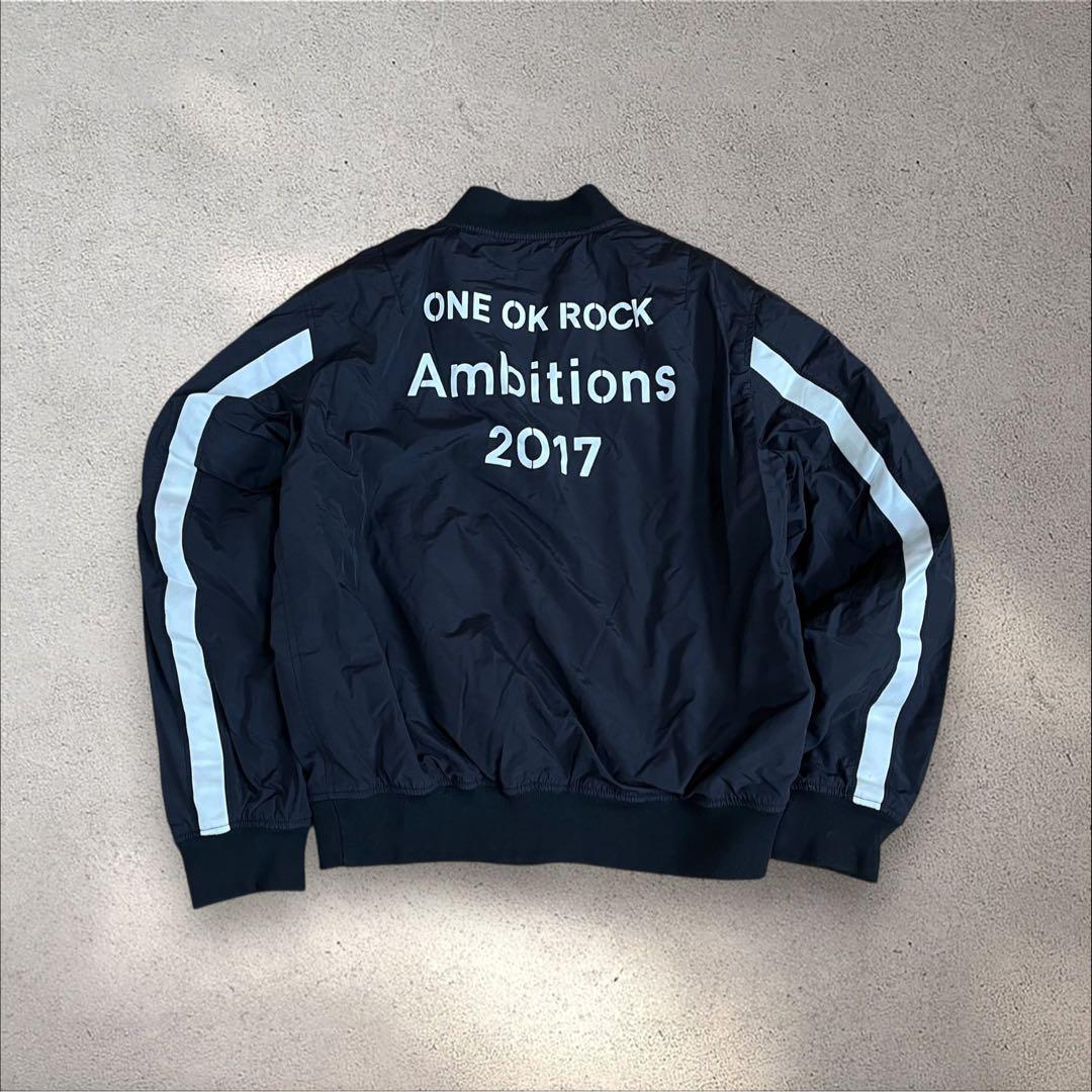 ONE OK ROCK Ambitions 2017 MA-1ジャケット 短丈