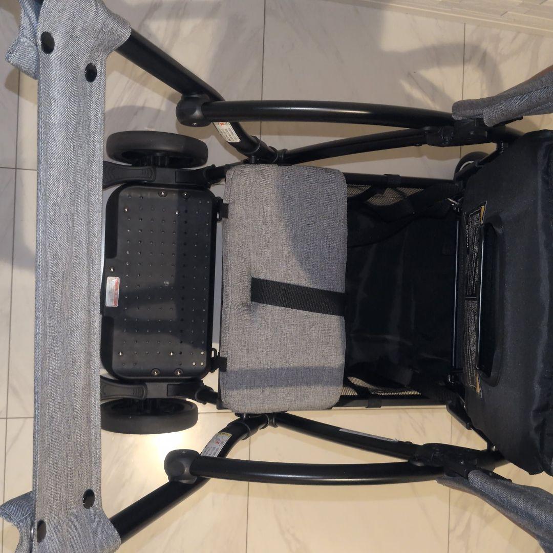 KATOJI 2-Seater ベビーカー グレー 美品 41008