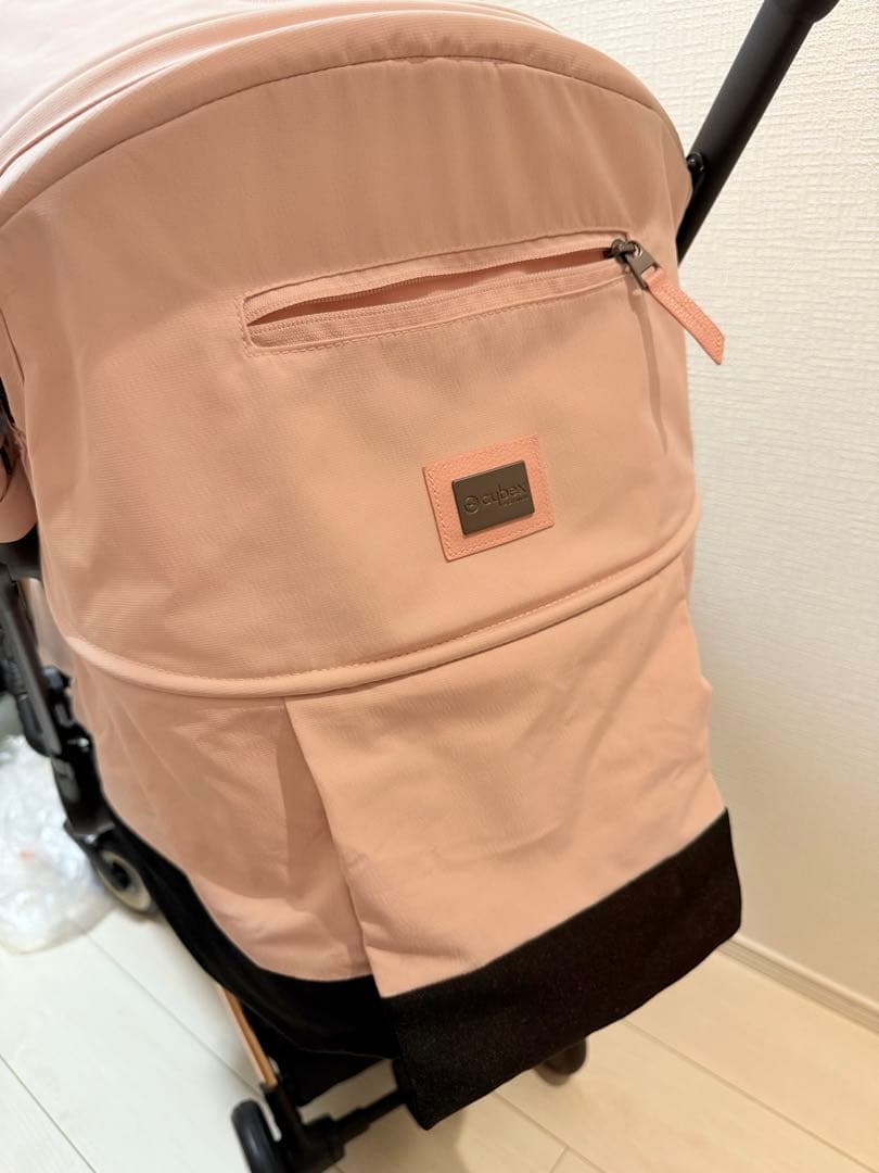 美品 サイベックス COYA コヤ ベビーカー ピンクゴールド バンパー付