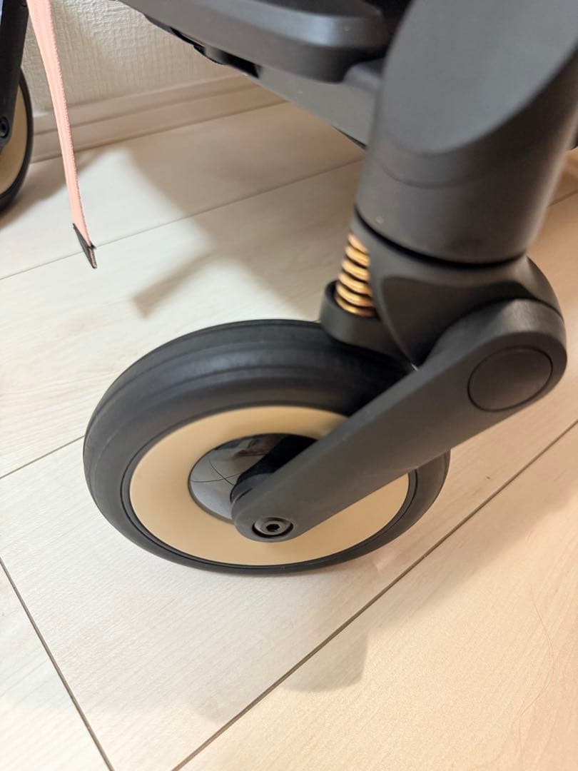 美品 サイベックス COYA コヤ ベビーカー ピンクゴールド バンパー付