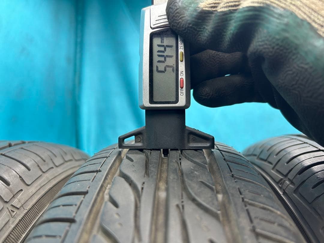 2024.2023年製145/80R13バリ山！中古タイヤ4本セット