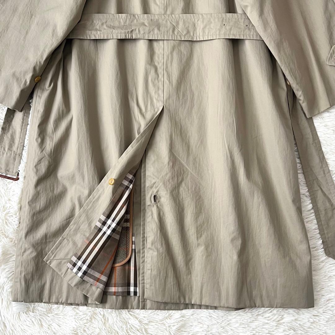 Burberry ステンカラーコート ライナー付き ノバチェック Lサイズ相当
