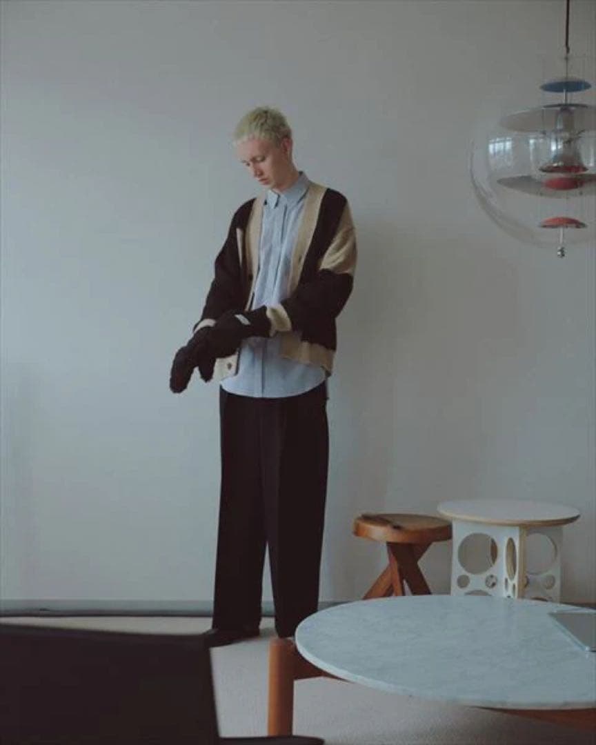 マーカウェア アルパカ　カーディガン