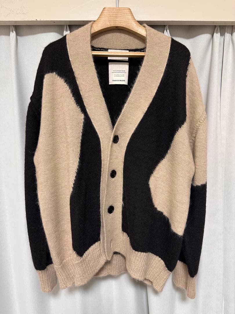 マーカウェア アルパカ　カーディガン