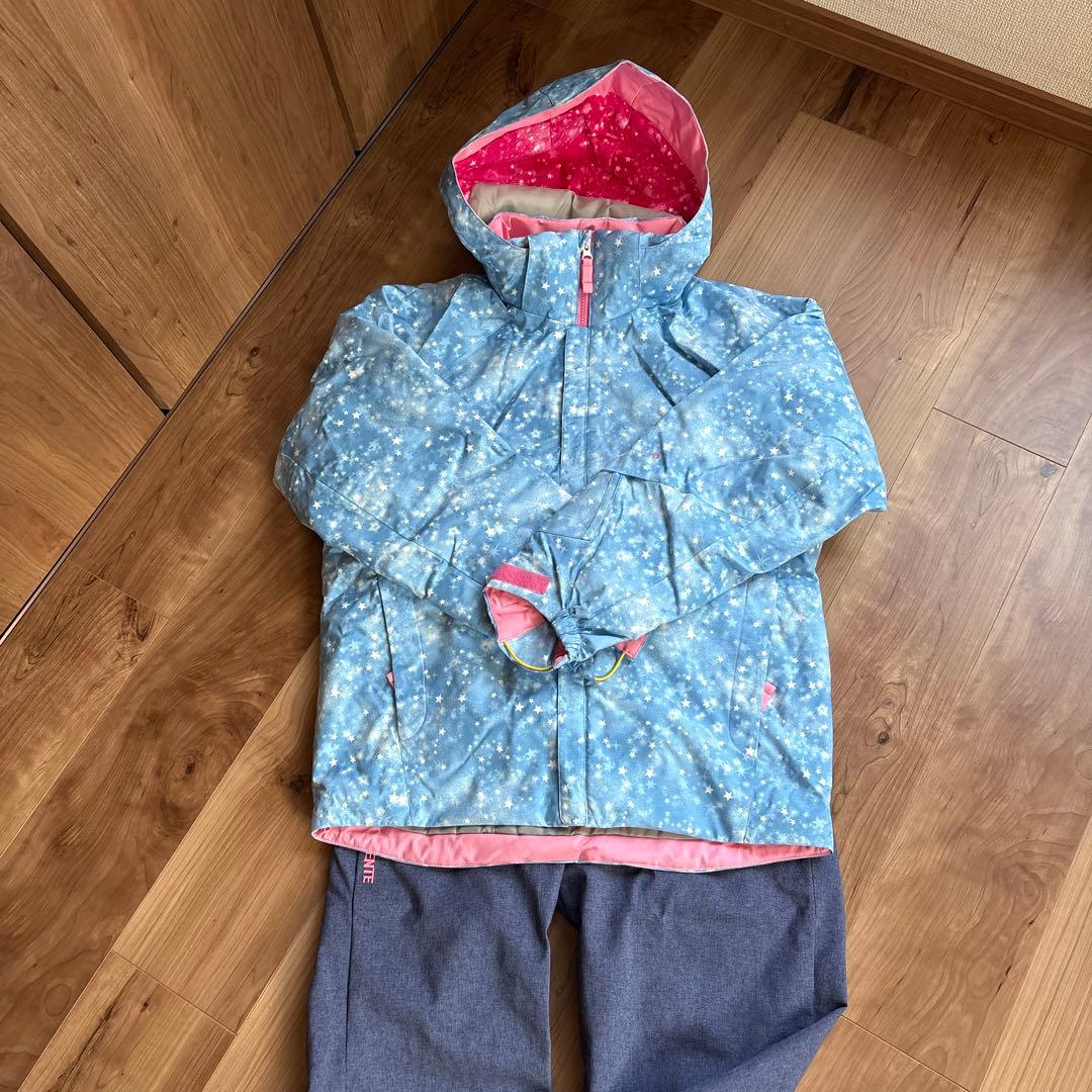 美品 デサント DESCENTE スキーウェア 160