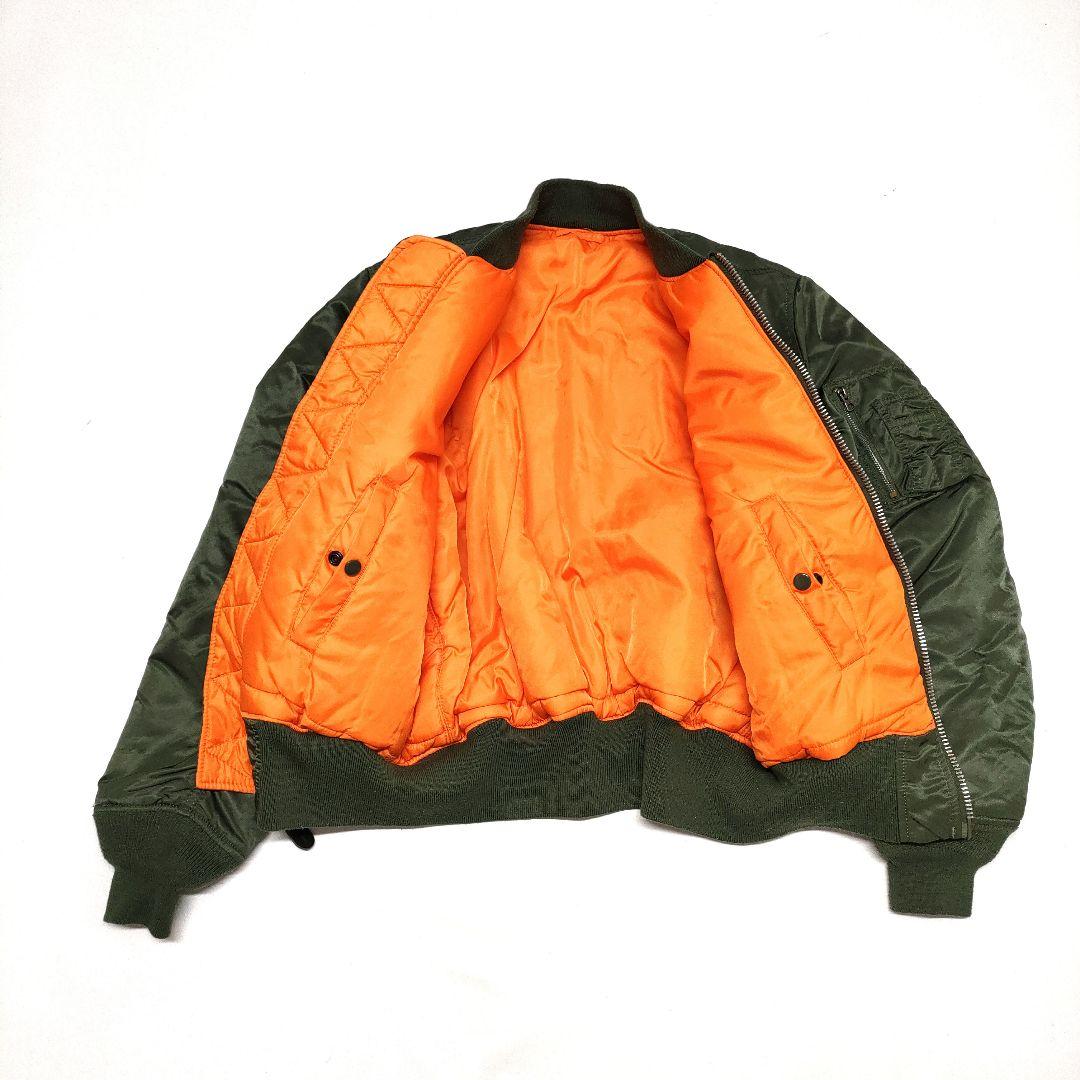 【美品】ALPHA INDUSTRIES MA-1 フライトジャケット Mサイズ