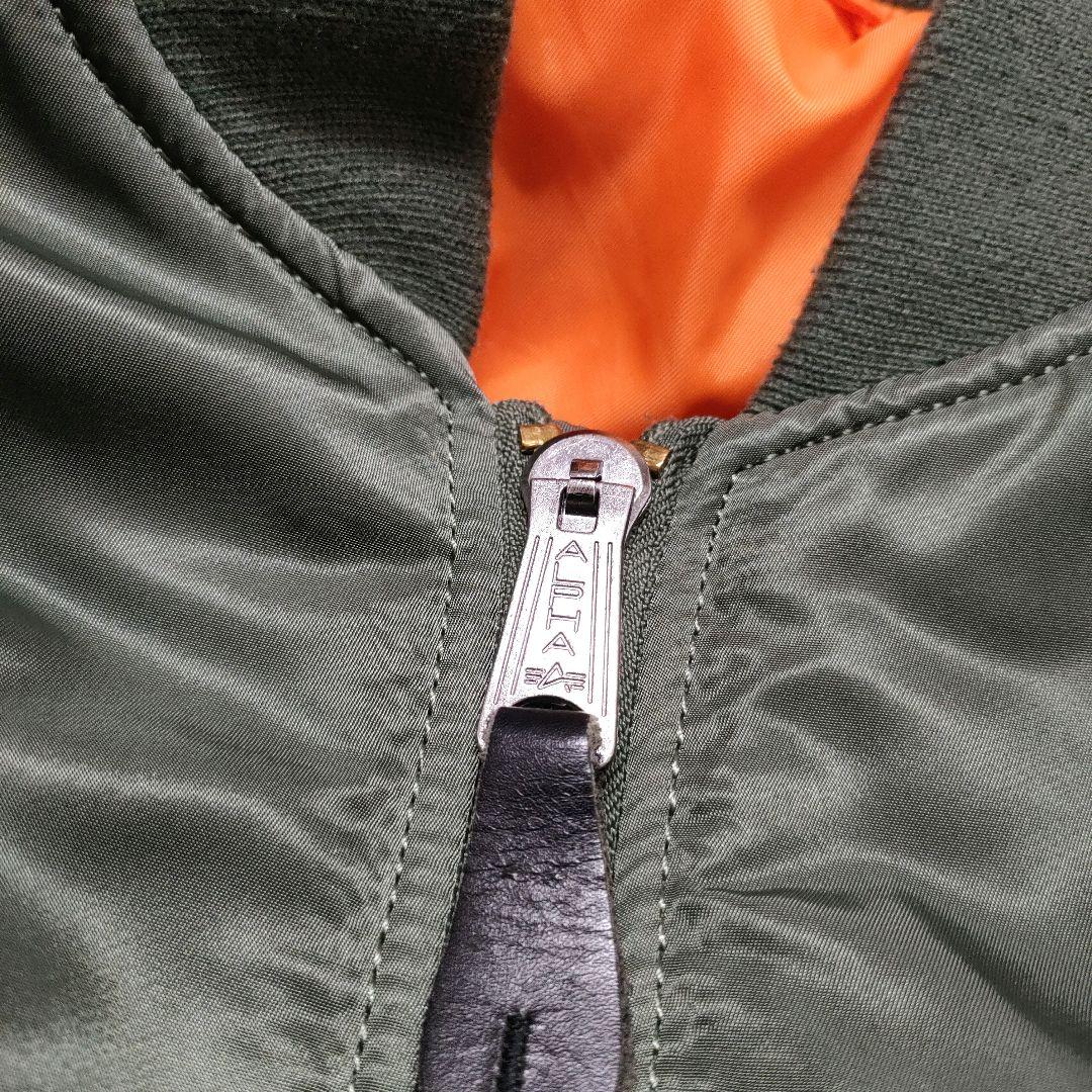 【美品】ALPHA INDUSTRIES MA-1 フライトジャケット Mサイズ