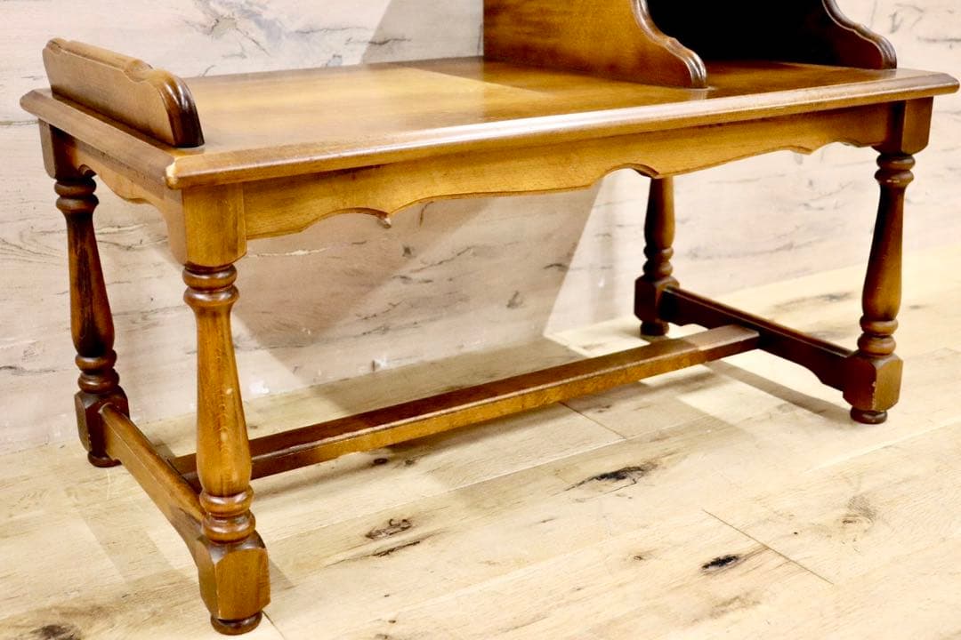 GMIK14○karimoku / カリモク コロニアル 電話台 FAX台 文机